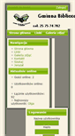 Mobile Screenshot of biblioteka.mrozy.pl