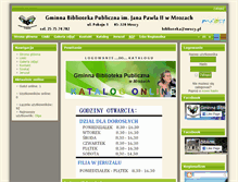 Tablet Screenshot of biblioteka.mrozy.pl
